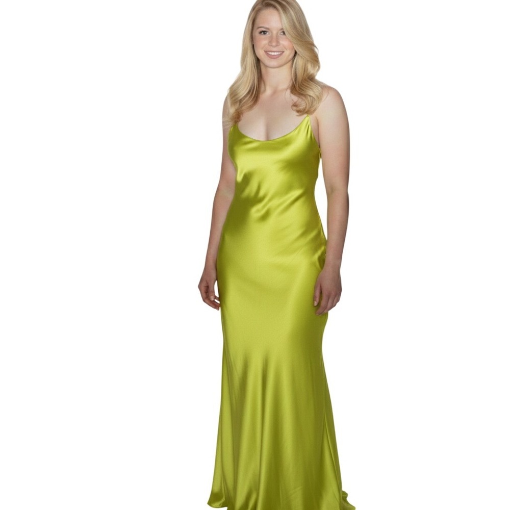 Rumored‎ Market Maxi Dress Womens XS Citron Sleeveless Fairy Whimsical Occasion